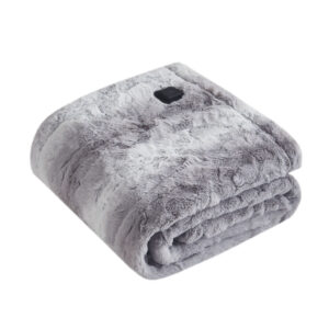 Relax in pure cozy comfort with the Beautyrest Zuri Heated Wrap with Built-in Controller. Made from ultra-soft fur with a plus reverse