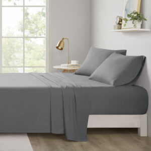 Ensure a comfortable night's sleep with this soft and smooth microfiber sheet set. Naturally wrinkle-free while providing the perfect comfort all year long. These sheets are also OEKO-TEX certified