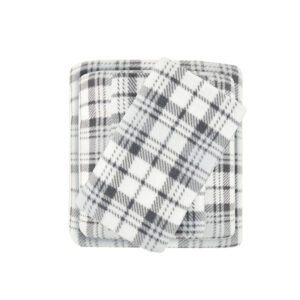 this Micro Fleece Sheet Set turns your bed into a cozy getaway. Featuring a variety of prints and solids these sheets are ultra-soft and perfect for staying warm and comfortable through the night. Machine washable for easy care. Set includes: 1 Fitted Sheet