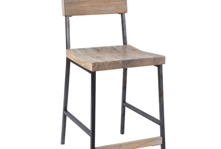 The INK+IVY Tacoma 24” Counter Stool offers a simple