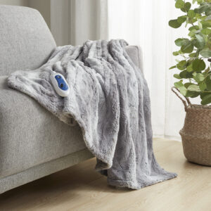 Our heated throw utilizes state of the art Secure Comfort heated technology that adjusts the temperature of your throw based on overall temperature