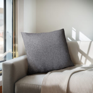 Enhance the timeless style of your living space with the Chapel Hill  Square Polyester Throw Pillow. Its neutral color and square shape make it a versatile choice for any room. The construction of the pillow sham includes a hidden zipper with a removeable shell. Unzip the sham to remove the insert for laundering purposes or for changing out your shams for seasonal decor. The included pillow insert is stuffed with 50% polyester fiberfill and 50% feathers. The soft fabric and color pairs perfectly with the Chapel Hill chairs