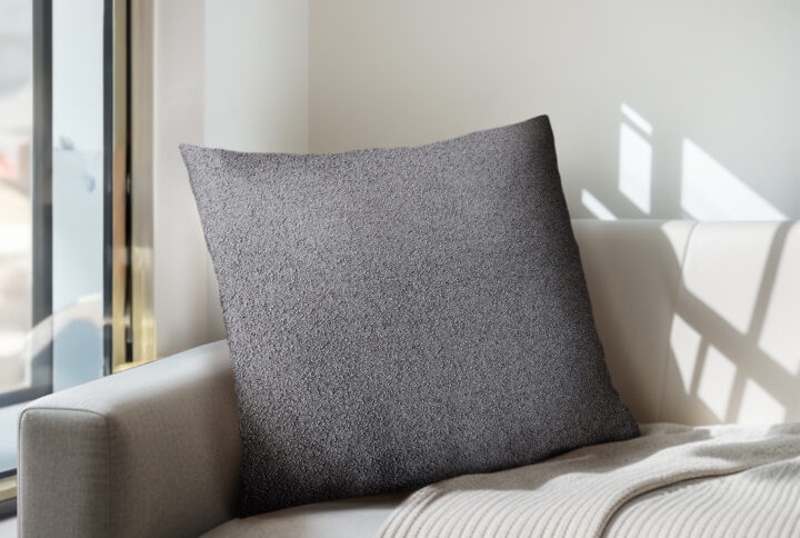 Enhance the timeless style of your living space with the Chapel Hill  Square Polyester Throw Pillow. Its neutral color and square shape make it a versatile choice for any room. The construction of the pillow sham includes a hidden zipper with a removeable shell. Unzip the sham to remove the insert for laundering purposes or for changing out your shams for seasonal decor. The included pillow insert is stuffed with 50% polyester fiberfill and 50% feathers. The soft fabric and color pairs perfectly with the Chapel Hill chairs