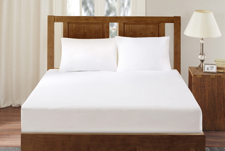 The Bed Guardian mattress protector helps protect your mattress from stains while forming a barrier between you and dust mites