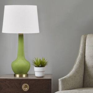 Radiate charm with the 510 Design Zazie Table Lamp. Its genie-style design