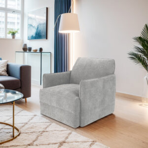 Indulge in the timeless design of the Chapel Hill Carly swivel chair. It offers enduring durability with an upright sit