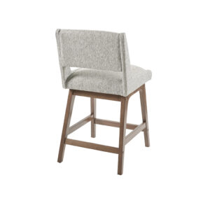 the INK+IVY Boomerang Dining Counter Stool adds a chic look to your dining area. The attached seat cushion and back are fully upholstered for a superior comfort