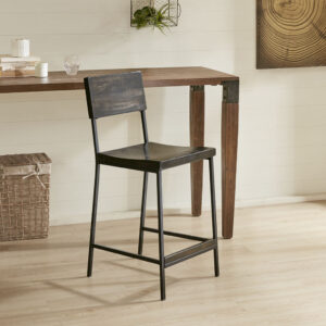 The INK+IVY Tacoma Counter Stool offers a simple