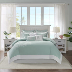 that is machine washable for easy care. The Coastline collection is perfect for your master bedroom or guest room.