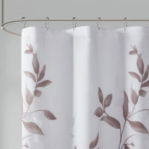 separate liner is still recommended and can be purchased seperately. Machine washable for easy care; Each shower curtain measure 72"x72" and is finished with 12 button holes at the top making it easy to hang; hooks and rod are not included and will need to be purchased separately. Complete the look with coordinating Window panel