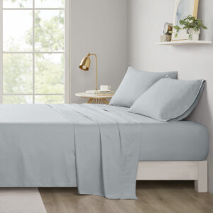 Ensure a comfortable night's sleep with this soft and smooth microfiber sheet set. Naturally wrinkle-free while providing the perfect comfort all year long. These sheets are also OEKO-TEX certified