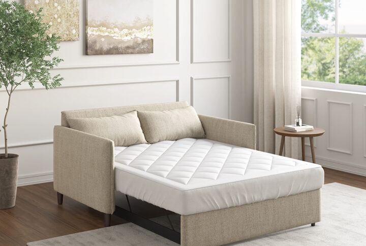 Add cozy comfort and padding to your sofa bed with our anti-microbial diamond quilted mattress pad. It features a 3M Scotchgard Moisture Management Treatment that wicks away moisture to keep you crisp and cool. It also has an easy stain release feature