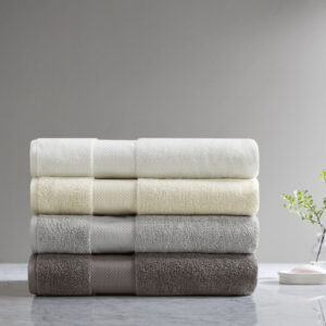 Experience unparalleled luxury with our Madison Park Turkish Cotton 2PC Bath Sheet Set