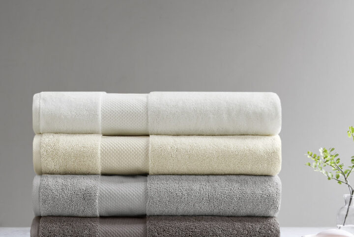 Experience unparalleled luxury with our Madison Park Turkish Cotton 2PC Bath Sheet Set