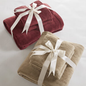 the light weight micro plush is a soft and fluffy way to add warmth. Set includes flat sheet