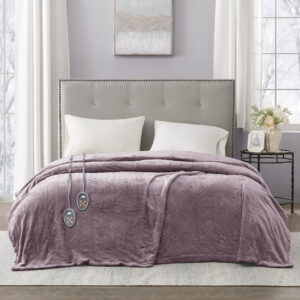 Sleep at ease in Beautyrest Heated blanket with Secure Comfort Technology