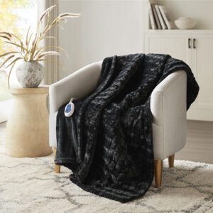 Our heated throw utilizes state of the art Secure Comfort heated technology that adjusts the temperature of your throw based on overall temperature