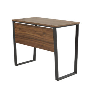 this modern computer desk provides a comfortable addition to complete your work space. Simple assembly is required and tools are included.