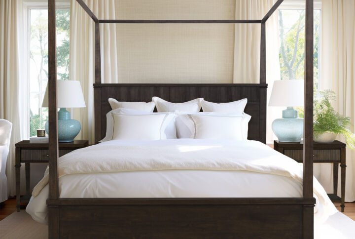 Experience the allure of the Kenna Canopy Bed