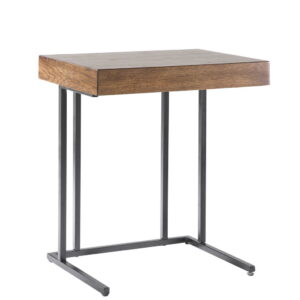 while providing simple style to any living room. The table is easy to move around with an inner storage compartment