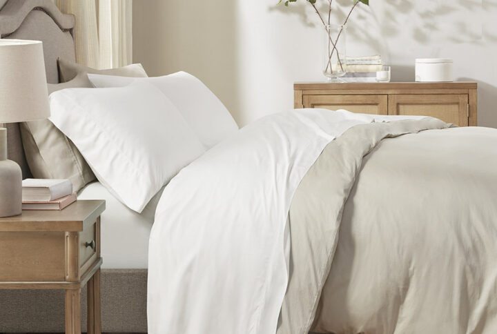 Fall asleep in the fresh allure of the Rayon from Bamboo Sheet Set. Made from Rayon from Bamboo