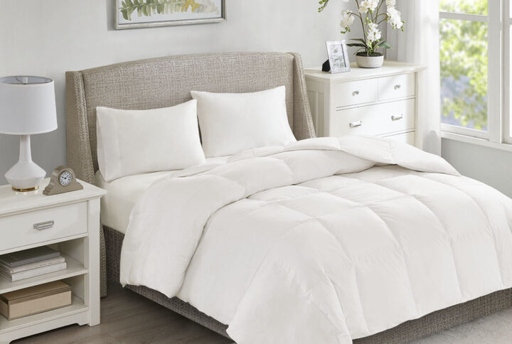 Our True North All Season Warmth Down blend comforter takes a very unique approach to keep you toasty warm and fluffy on those cold winter nights. Most down blend comforters are just that