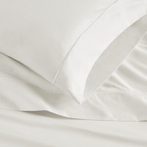 this sateen weave of 100% certified Egyptian cotton is comfortable and smooth to the touch. Egyptian Cotton is one of the most luxurious cotton fabrications with its soft feel that creates an exceptionally pleasing sleep experience at night. With the high-density of 500 thread count