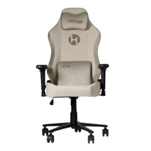 Techni Sport Fabric Gaming Chair - Beige From Techni Sport