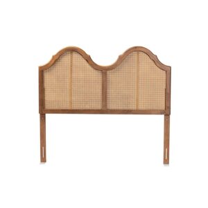 Synthetic Rattan Queen Size Arched Headboard From Baxton Studio