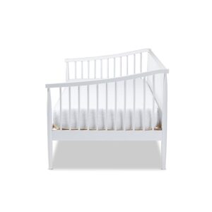 Renata Classic and Traditional White Finished Wood Twin Size Spindle Daybed From Baxton Studio