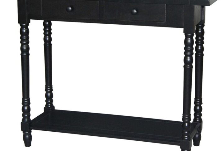 Simplicity Entry Table (Black) From 4D Concepts