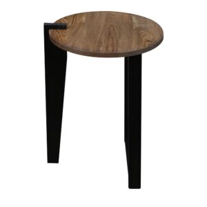 Sundial Contemporary Round End Table From American Trails