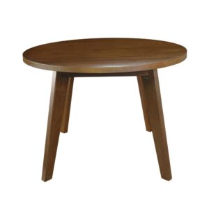 Genuine 24" Round Coffee Table with Solid American Gum - Walnut From American Trails