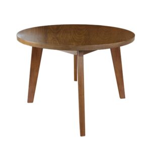 Genuine 24" Round Coffee Table with Solid American Gum - Walnut From American Trails