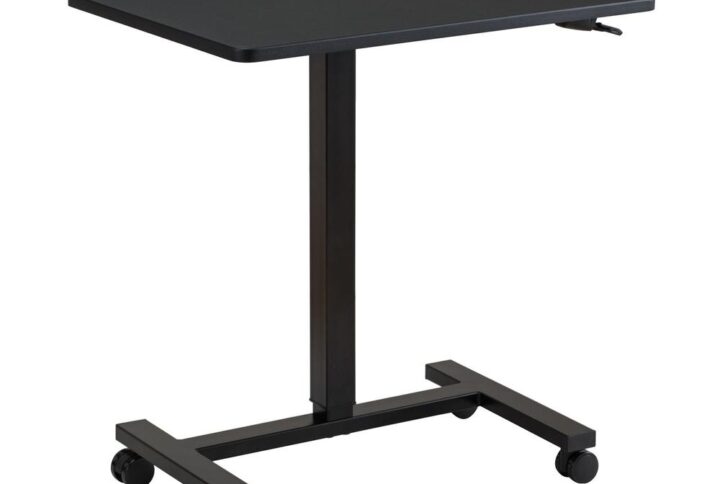 Sit-Stand Adjustable Laptop Office Table Study Pneumatic Portable Standing Desk From Sunjoy