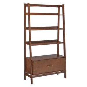 Landon Large Etagere Mahogany From Crosley Furniture