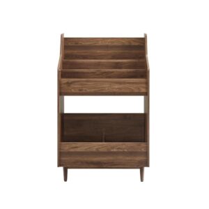 Liam Record Storage Stand Walnut From Crosley