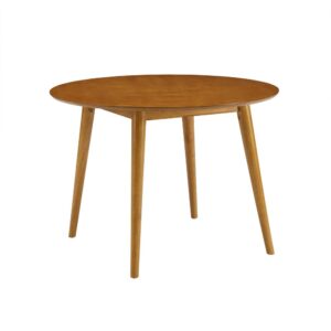 Landon Round Dining Table Acorn From Crosley Furniture