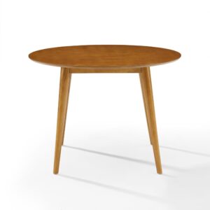 Landon Round Dining Table Acorn From Crosley Furniture