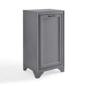 Tara Linen Hamper Gray From Crosley Furniture