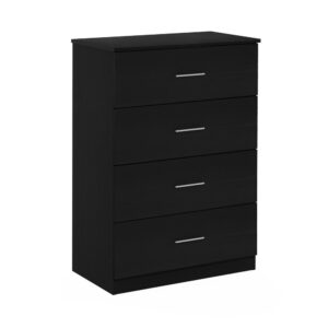 Furinno Tidur Simple Design 4-Drawer Dresser with Handle