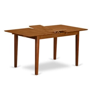 Picasso  Table  32  in  x  60in  with  12  in  butterfly  leaf From East West Furniture