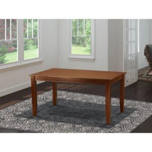 Dudley  Rectangular  Dining  Table  36"x60"  in  Mahogany  Finish From East West Furniture