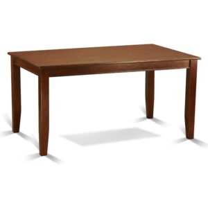 Dudley  Rectangular  Dining  Table  36"x60"  in  Mahogany  Finish From East West Furniture