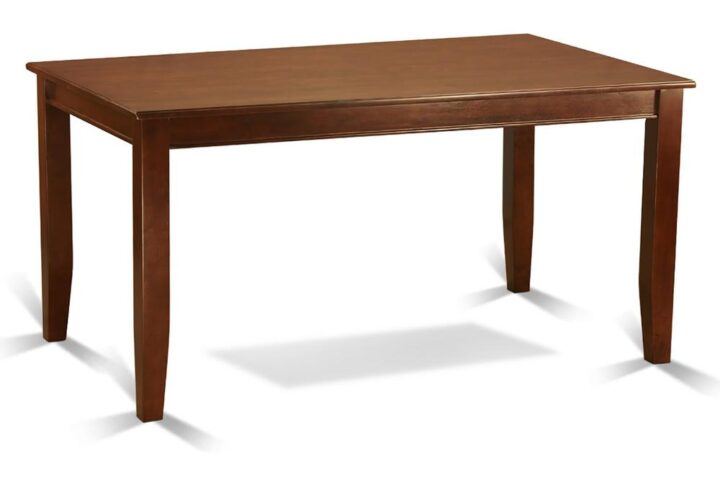 Dudley  Rectangular  Dining  Table  36"x60"  in  Mahogany  Finish From East West Furniture