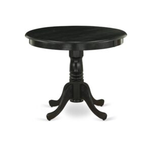 Dining Table Wirebrushed Black