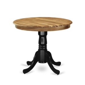 Dining Table Natural & Black