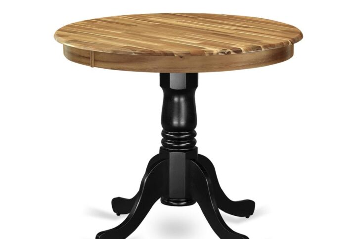 Dining Table Natural & Black