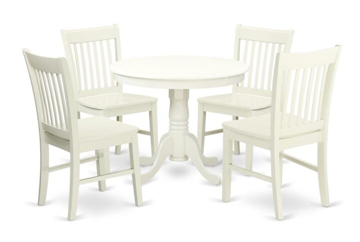 Dining Room Set Linen White