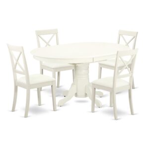 Dining Room Set Linen White